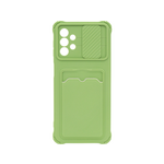 Chameleon Samsung Galaxy A32 5G - Gumiran ovitek (TPUC) - svetlo zelen A-Type Card