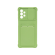 Chameleon Samsung Galaxy A32 5G - Gumiran ovitek (TPUC) - svetlo zelen A-Type Card