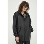 Vodoodporna jakna Rains 18010 Fishtail Jacket črna barva - črna. Vodoodporna jakna iz kolekcije Rains. Lahek model, izdelan iz iz gladkega materiala. Model s povečano vodoodpornostjo, ki je idealen za slabše vremenske razmere.
