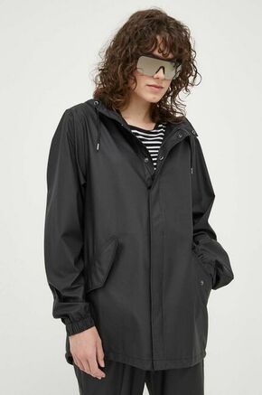Vodoodporna jakna Rains 18010 Fishtail Jacket črna barva - črna. Vodoodporna jakna iz kolekcije Rains. Lahek model