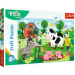 Trefl Puzzle 24 Maxi - Družina Treflík / Studio Trefl Rodzina Treflików
