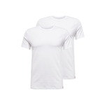 Levi's t-shirt (2 pack) - bež. T-shirt iz kolekcije Levi's. Model izdelan iz enobarvne pletenine.