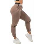 Nebbia Iconic Mid-Waist Sweatpants Brown XS Fitnes hlače