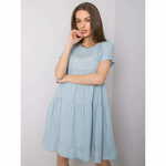 Factoryprice Ženska obleka Valencia STITCH &amp; SOUL Light Blue D74501M30257L155_362949 S
