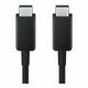 Kabel EP-DX310JBE Samsung USB-C/USB-C podatkovni kabel 3A 1.8m črn (57983132753)