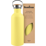 "Bambaw Steklenica iz nerjavečega jekla, 750 ml - Yellow Beam"