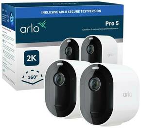 Arlo video kamera za nadzor Pro 5 White (2-pack)