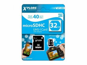 Xplore XP1390 microSD 32GB spominska kartica