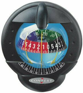 Plastimo Compass Contest 101 Black-Red Vertical Bulkhead