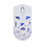White Shark WGM-5019 Dagonet gaming miška, beli, optični, brezžičen, 12000 dpi/24000 dpi, 50G, 1000Hz