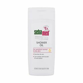 SebaMed Sensitive Skin Shower Oil oljni gel za prhanje 200 ml za ženske