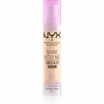NYX Professional Makeup Bare With Me Serum Concealer srednje prekriven in vlažilen korektor 9,6 ml odtenek 01 Fair