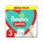 Pampers Pants Mega Pack plenice, velikost: 3, 6-11 kg, 128 kos