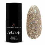 Juliana Nails Gel lak Shiny Miracle zlata z bleščicami No.784 6ml
