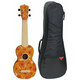 Pasadena WU-21F1-WH SET Soprano ukulele Oranžna