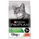 Purina Pro Plan Cat STERILISED, losos, 10 kg