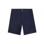 United Colors Of Benetton Kratke hlače iz tkanine 4BE7G901G Mornarsko modra Regular Fit