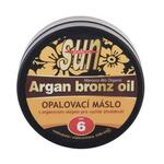 Vivaco Sun Argan Bronz Oil Tanning Butter SPF6 vodoodporno maslo za zaščito pred soncem z arganovim oljem za hitro porjavelost 200 ml