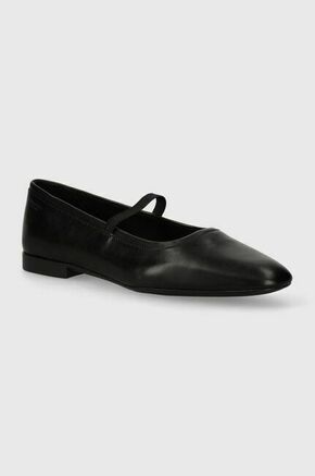 Usnjene balerinke Vagabond Shoemakers SIBEL črna barva