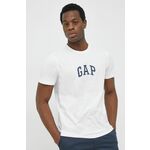 Gap Majica z logotipom GAP Bela GAP_570044-00 L