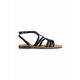 Usnjeni sandali Geox D SOZY S ženski, črna barva, D35LXA 00081 C9999 - črna. Sandali iz kolekcije Geox. Model izdelan iz naravnega usnja.
