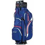Jucad Manager Aquata Blue/White/Red Golf torba Cart Bag