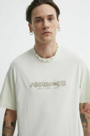 Bombažna kratka majica Abercrombie &amp; Fitch moški