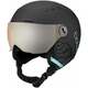 Bollé Quiz Visor Junior Ski Helmet Matte Black/Blue XS (49-52 cm) Smučarska čelada