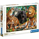 WEBHIDDENBRAND CLEMENTONI Wild Cats Puzzle 500 kosov