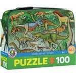 EuroGraphics Snack Box Puzzle Dinozavri 100 kosov