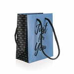 HOME DECOR Darilna vrečka JUST FOR YOU Modra velikost. S, 11 x 14 x 6 cm, komplet 20 kosov