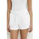 Kratke hlače Polo Ralph Lauren ženske, bela barva, 211936222 - bela. Kratke hlače iz kolekcije Polo Ralph Lauren, izdelane iz frotirne tkanine. Model iz izjemno udobne tkanine z visoko vsebnostjo bombaža.