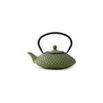 Zelen čajnik iz litega železa s cedilom za čaj Bredemeijer Xilin, 1,25 l