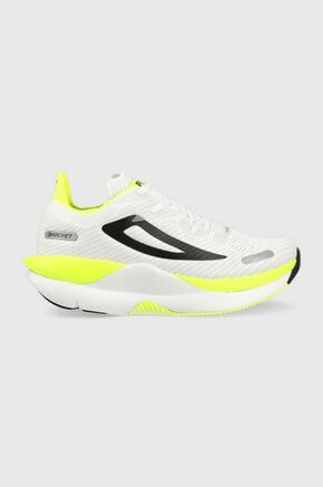 Tekaški čevlji Fila Shocket Run rumena barva - bela. Tekaški čevlji iz kolekcije Fila. Model s tehnologijo
