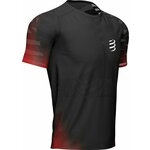 Compressport Racing SS T-Shirt Black S Tekaška majica s kratkim rokavom