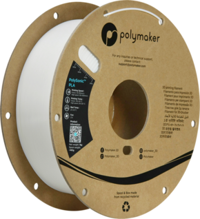 Polymaker PolySonic PLA White - 1