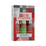 JO System Flavors - komplet lubrikantov z okusom (3 kosi)