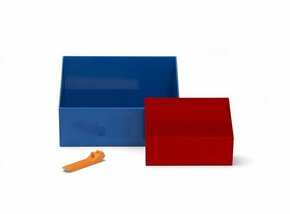 LEGO zajemalka za kocke - rdeča/modra