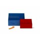 LEGO zajemalka za kocke - rdeča/modra, komplet 2 kos