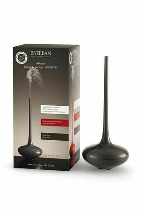 Ultrazvočni difuzor Esteban - črna. Razpršilec za dišave iz kolekcije Esteban. Model izdelan iz umetne snovi.