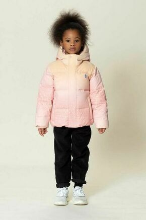 Otroška jakna Gosoaky DRAGON EYE roza barva - roza. Otroška jakna iz kolekcije Gosoaky. Podložen model