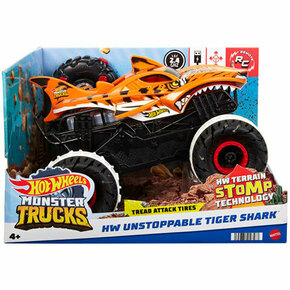 Mattel Hot Wheels R/C Monster truck 1:15 tigrasti morski pes
