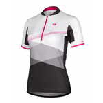 Etape ženska kolesarska majica Liv, bela/roza, XL