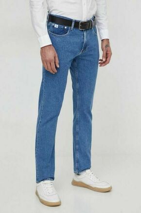 Kavbojke Calvin Klein Jeans moški - modra. Kavbojke iz kolekcije Calvin Klein Jeans authentic straight kroja