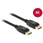 Delock DisplayPort kabel, 5m, 4K, 60Hz, 21,6Gb/s, črn (83808)