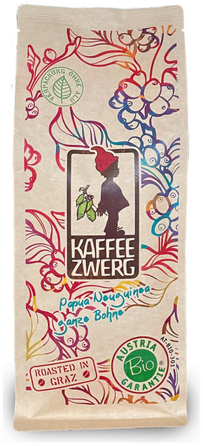 Kaffeezwerg BIO Papua Nova Gvineja - 500 g