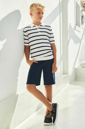 Otroške kratke hlače Mayoral slim mornarsko modra barva - mornarsko modra. Otroške kratke hlače iz kolekcije Mayoral. Model izdelan iz gladke tkanine.