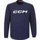CCM Locker Room Fleece Crew SR Navy M SR Hokejski pulover