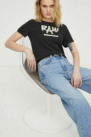 Bombažna kratka majica G-Star Raw ženski