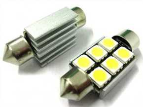 WEBHIDDENBRAND M-LINE žarnica LED 12V C5W 36mm 6xSMD 5050